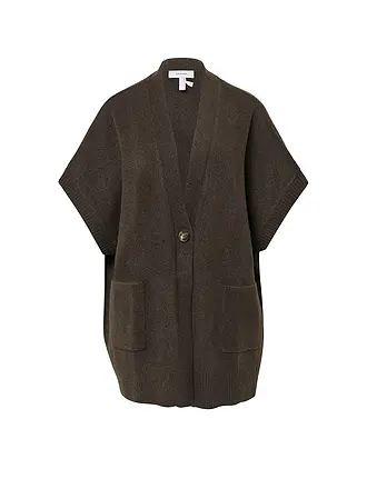 COMMA | Gilet en maille | braun